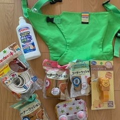 チェアベルト、哺乳瓶洗剤、赤ちゃんグッズいろいろ