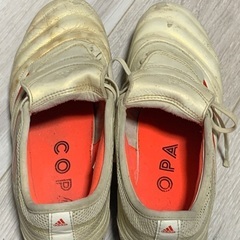【中古】アディダス サッカー スパイク25センチの画像