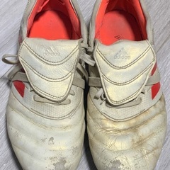 【中古】アディダス サッカー スパイク25センチ