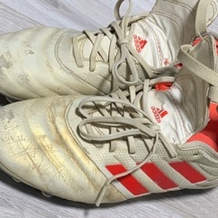 【中古】アディダス サッカー スパイク25センチの画像