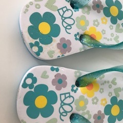 ビーチサンダル　18センチ　新品　汚れありの画像