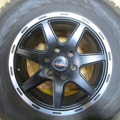 A4012 La-Strada 17インチ7.5J 139/6H +20 265/65R17 スタッドレス付4本SET HAKKAPELIITTA R2 SUV 17年製 手渡し歓迎 の画像