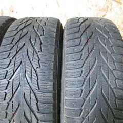 A4012 La-Strada 17インチ7.5J 139/6H +20 265/65R17 スタッドレス付4本SET HAKKAPELIITTA R2 SUV 17年製 手渡し歓迎 の画像