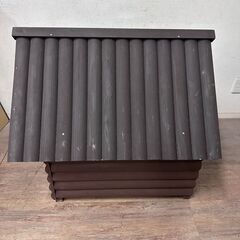 新品　　未使用　ログハウス風　犬小屋　ドッグハウス　の画像