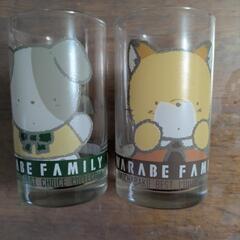 ワラベファミリー キャラクターグラス 