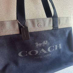 COACHデニムトート