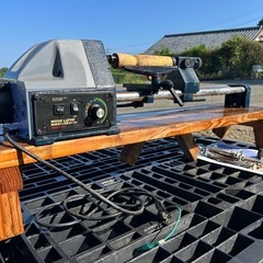 ナカトミ産業　木工旋盤 100V 小型卓上旋盤　WT-100 無...