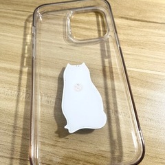 iPhone14Pro Maxケース　スマホリング　猫スマホケースの画像