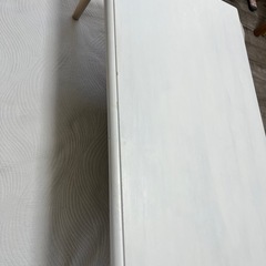 ※決まりました　白いテーブル  こたつ 120×70cmの画像