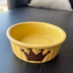 PETRAGEOUS フードボウル 犬 猫 ペット用食器　イエローの画像