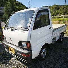 車検７年７月３０日　4WD　５速　エアコン無しパワーステ無し　調...