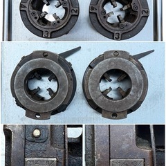 ◯手渡しのみ■東海 ねじ切り機 パイプマシン パイセット ミニコンジット 100V ダイヘッド C1 1/2-2 C1/2-3/4 現状渡し■ジモティ姫路の画像