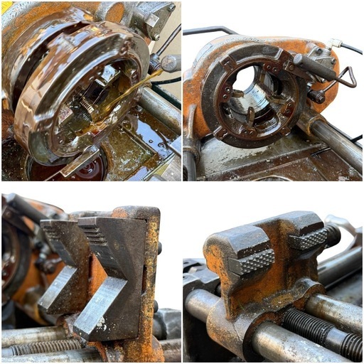◯手渡しのみ■東海 ねじ切り機 パイプマシン パイセット ミニコンジット 100V ダイヘッド C1 1/2-2 C1/2-3/4 現状渡し■ジモティ姫路