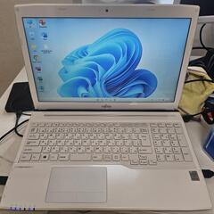 1年保証（Windows 11+Office2021年）FUJI...