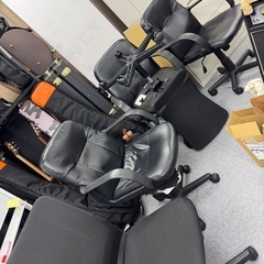 オフィスチェア 5脚 
黒 使用感あり