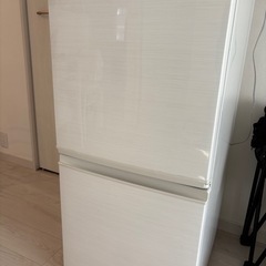 【価格相談ください】シャープ冷蔵庫137Lホワイト2017年製