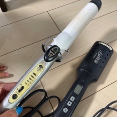 ヘアアイロン2セットの画像
