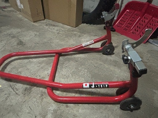 J-TRIP ジェイトリップ ロングローラーリアスタンド (V受けセット) リアスタンド