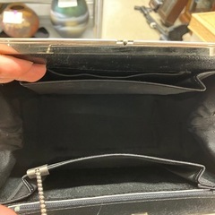 ☆値下げ☆H2506-102 ハンドバッグ 小銭入れ付き 汚れありの画像
