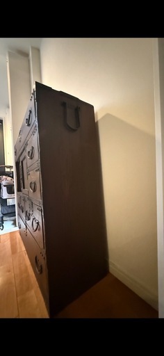 アンティーク帳場箪笥