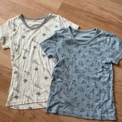 120㎝　肌着7枚セット　半袖2枚、タンクトップ5枚の画像