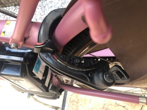 YAMAHA 電動自転車　26インチ　2019年製　充電器・バッテリー12.3Ah 付き