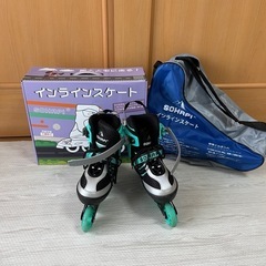 【両足左でジャンク品／2～3回使用】インラインスケート Mサイズ...