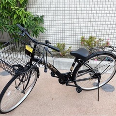 🚲27インチシティ自転車◎ＵＲＢＡＮ　BLOSS【美品】