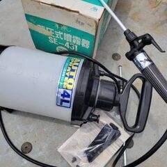手押し蓄圧式噴霧器SE-431アイリスオーヤマの画像
