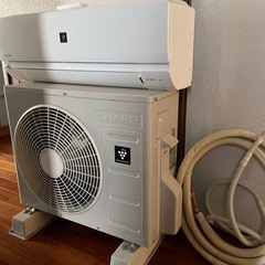 SHARP エアコン６畳用 AY-N22S-W 2021年製