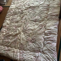 新品もあり掛け布団羊毛やテトロン素材各種