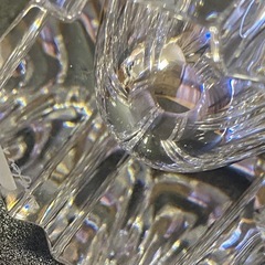 (お値下げ)Orrefors sweden 北欧ヴィンテージ　花瓶　クリスタルの画像