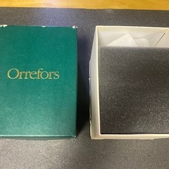 (お値下げ)Orrefors sweden 北欧ヴィンテージ　花瓶　クリスタルの画像
