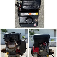 ガソリン　エンジン　MITSUBISHI　三菱　ミツビシ　GB182L 最大6馬力　セル付き　実働品　発動機　パーツ　部品　配線　の画像