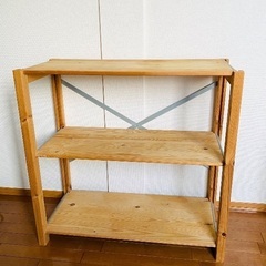 木製棚(無印良品)