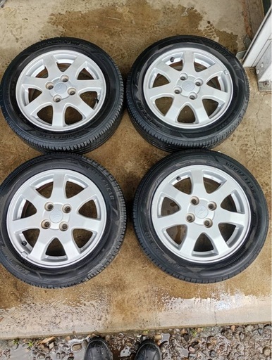 ダイハツ　純正アルミホイール　155/65R14 サマータイヤ