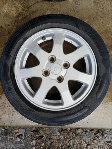 ダイハツ　純正アルミホイール　155/65R14 サマータイヤ