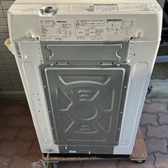 高W10 Hisense 全自動電気洗濯機 HW-E4504 2021年製 家電 洗濯機 ハイセンスの画像