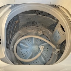 高W10 Hisense 全自動電気洗濯機 HW-E4504 2021年製 家電 洗濯機 ハイセンスの画像