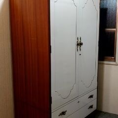 洋風高級たんす　衣類収納　クローゼット　高さ179cm