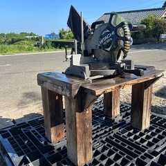 日立工機 丸のこ　FC10FA 255mm 卓上 切断機 木工用...
