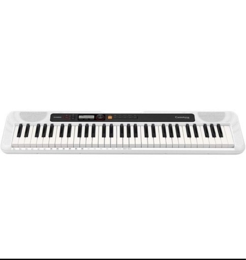 【一度使用のみ】CASIO CT-S200 WE 61鍵盤 Casiotone キーボード 電子ピアノ
