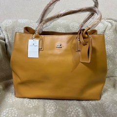 未使用・タグ付♪ クレージュ 牛革トートバッグ　ハンドバッグ　未...