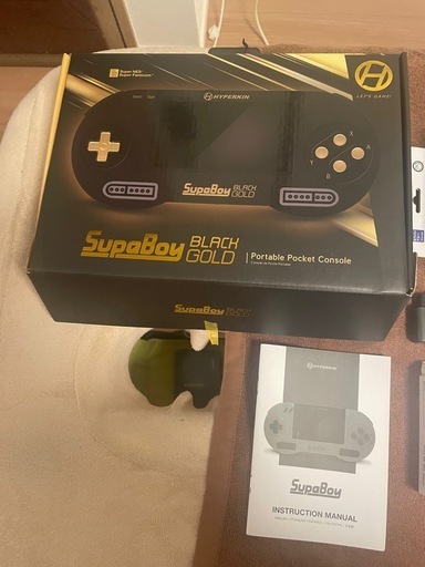 スペシャルセット。早い者勝ち。Hyperkin ハイパーキン SUPABOY Black