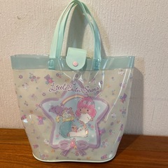 プールバック　サンリオ　キキララ