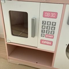 木製おままごとキッチンの画像