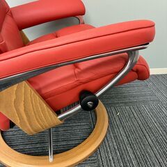 【美品】EKORNES（エコーネス）ストレスレスソファ　オットマン付の画像