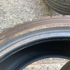 冬タイヤ20インチ　YOKOHAMA iG30 245/40R20 4本 冬タイヤ中古 20インチ アルファードエルグランドレクサスLSなどにの画像