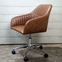 オフィスチェア ブラウン系 W560×D560×H850mm 2...