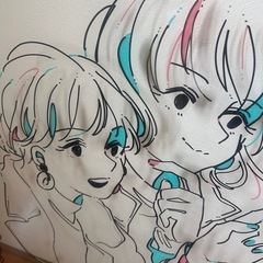 オリタケイさん 特大アクリルアート／展示会限定・一点ものの画像